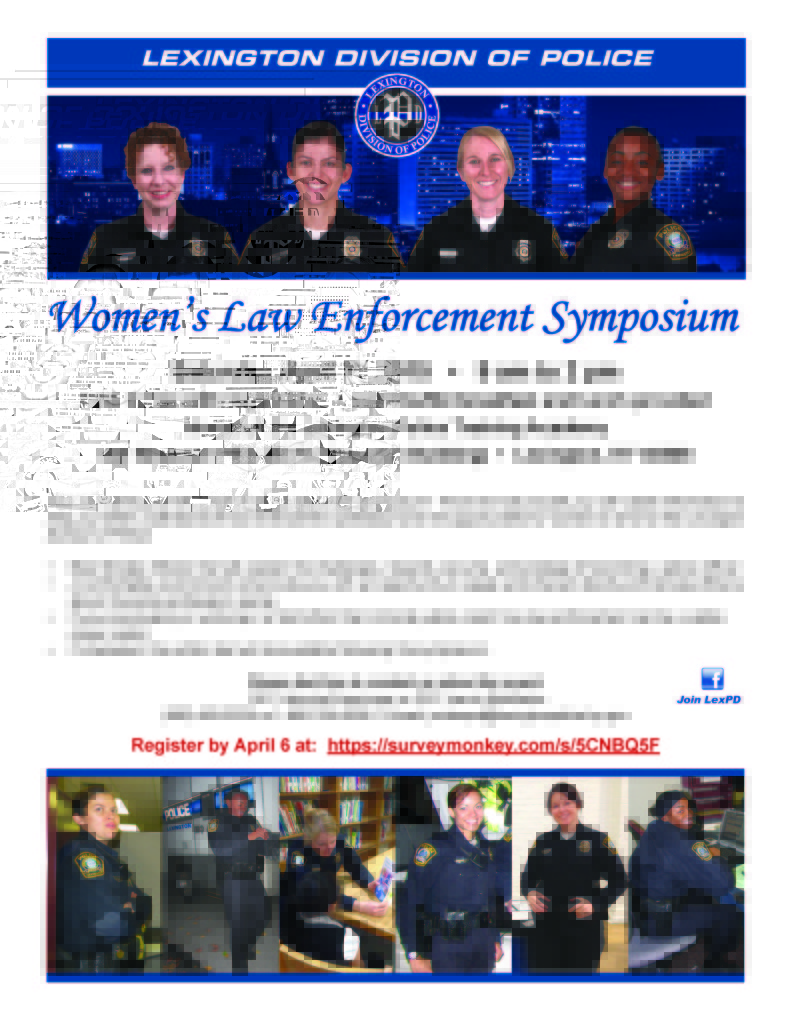 2015 LPD Women's Symposium Flyer